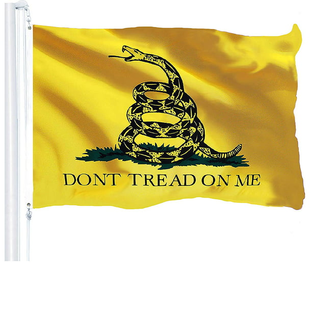 Gadsden DONT TREAD ON ME Flag  3x5 Ft 150D Double Sided Rattlesnake Tea Party